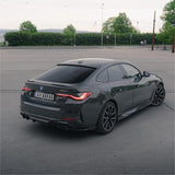 SOOQOO BMW i4 G26 BEV SQ Style Carbon Fiber Side Skirt