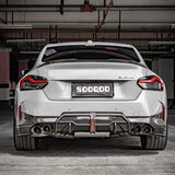 SOOQOO BMW2 Series G42 SQ Style Carbon Fiber Spoiler