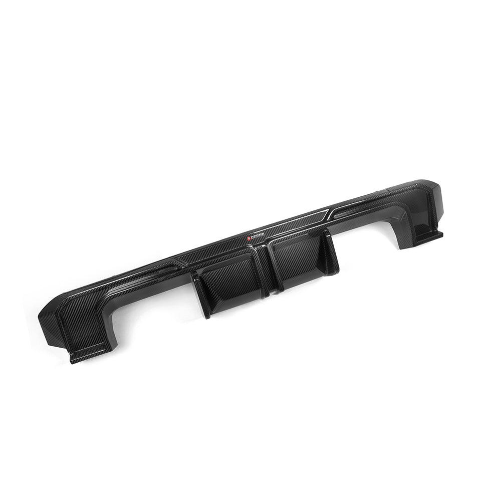 SOOQOO BMW M3 G80 M4 G82 SQ Style Carbon Fiber Diffuser