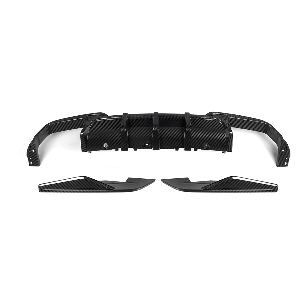 SOOQOO BMW M8 F93 SQ Style Carbon Fiber Diffuser