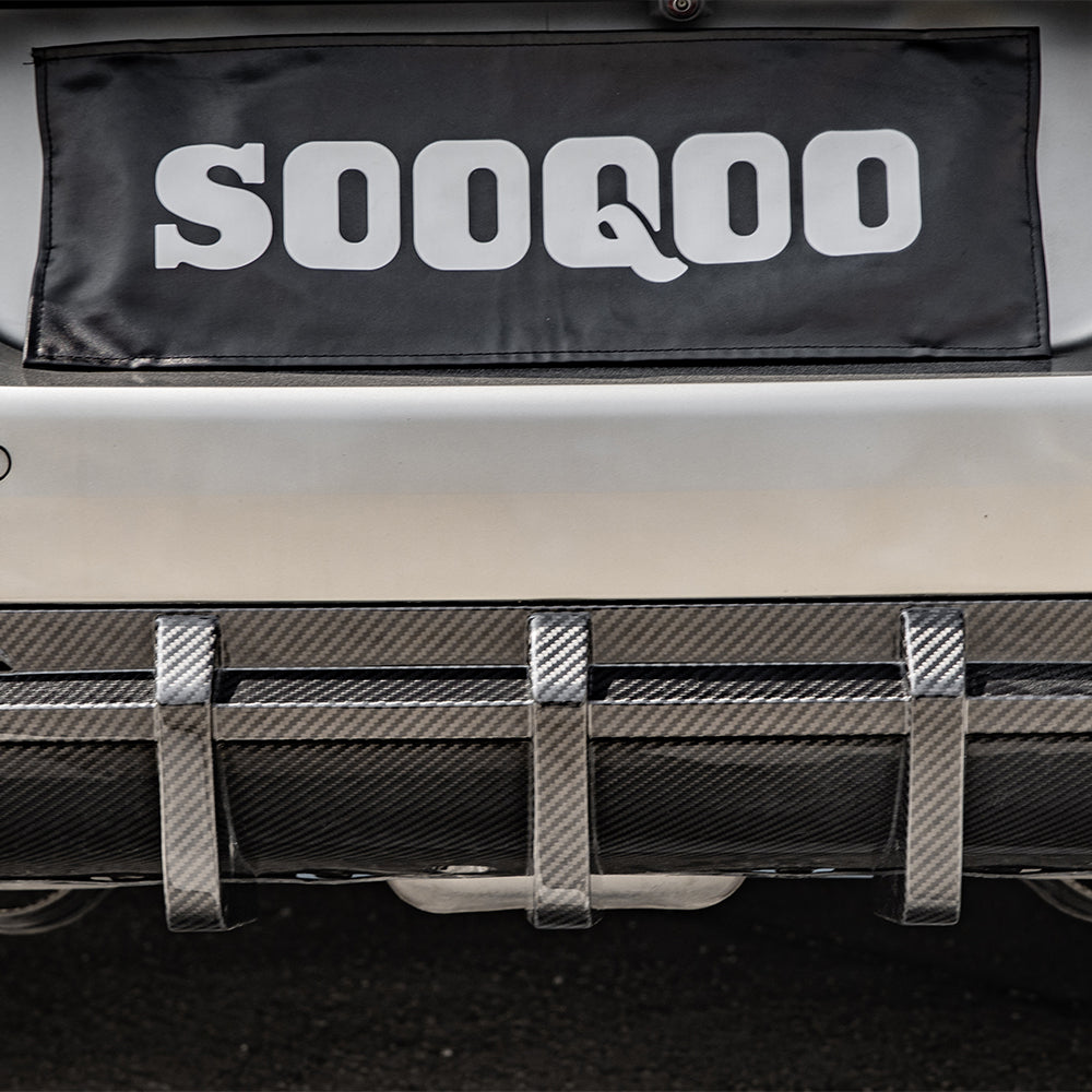 SOOQOO BMW M8 F93 SQ Style Carbon Fiber Diffuser