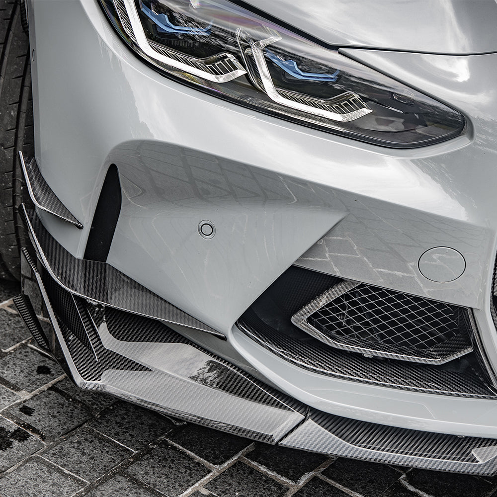 SOOQOO BMW M3 G80 M4 G82 SQ Style Carbon Fiber Front Lip