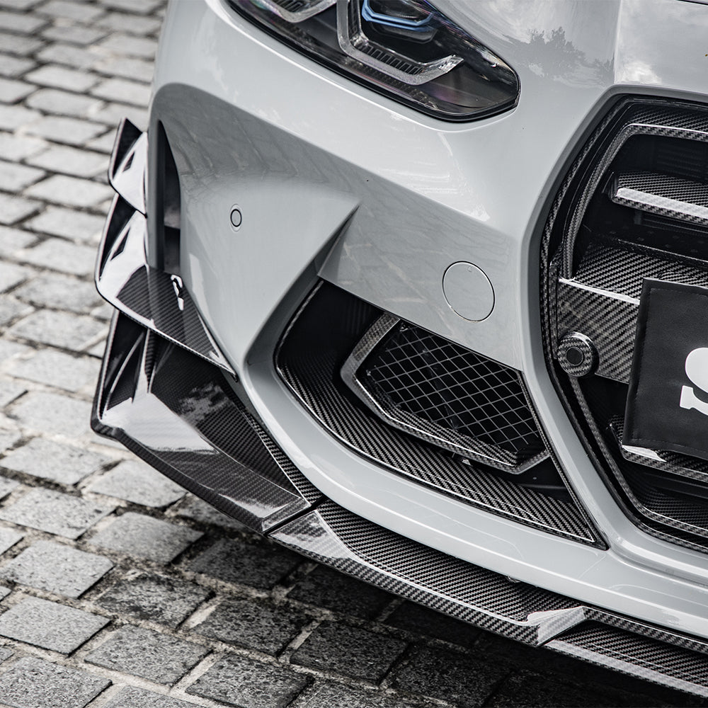 SOOQOO BMW M3 G80 M4 G82 SQ Style Carbon Fiber Front Lip