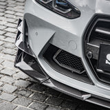 SOOQOO BMW M3 G80 M4 G82 SQ Style Carbon Fiber Front Lip