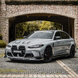 SOOQOO BMW M3 G80 M4 G82 SQ Style Carbon Fiber Hood Vent Trim