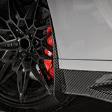 SOOQOO BMW M3 G80 SQ Style Carbon Fiber Front Mud Flaps