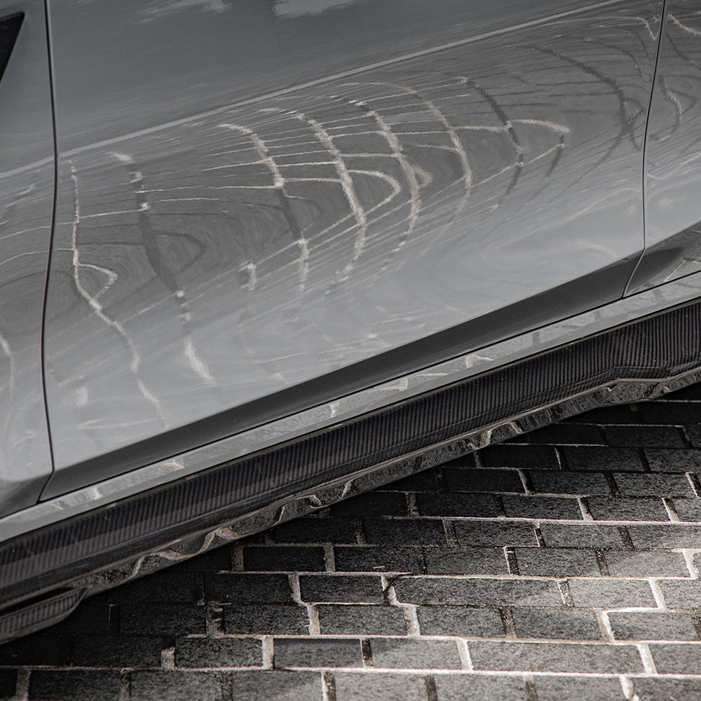 SOOQOO BMW M3 G80 SQ Style Carbon Fiber Side Skirt