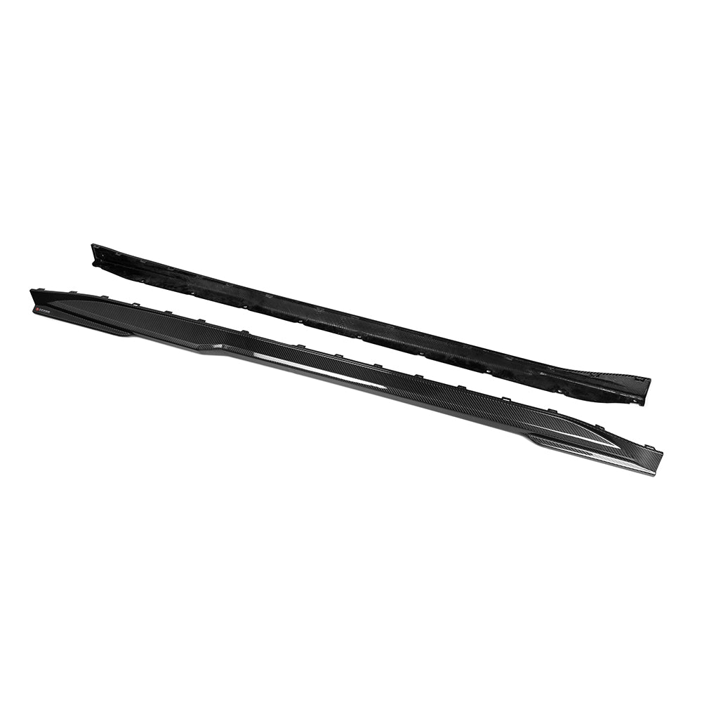 SOOQOO BMW M3 G80 SQ Style Carbon Fiber Side Skirt