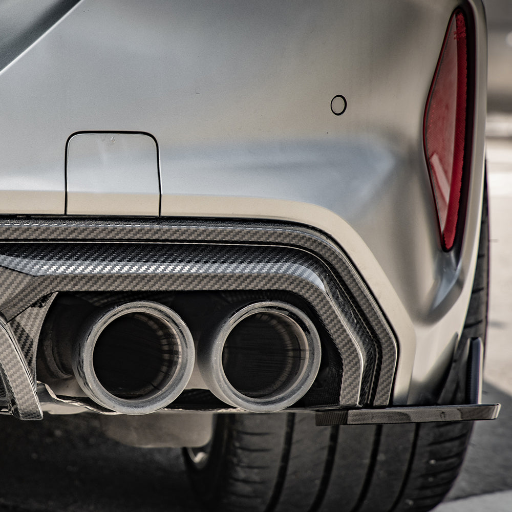 SOOQOO BMW M8 F91 F92 SQ Style Carbon Fiber Diffuser
