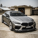 SOOQOO BMW M8 F91 F92 F93 SQ Style Carbon Fiber Front Lip