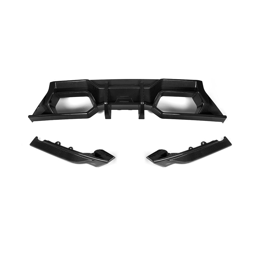SOOQOO BMW M2 G87 SQ Style Carbon Fiber Diffuser