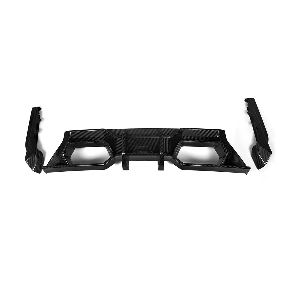 SOOQOO BMW M2 G87 SQ Style Carbon Fiber Diffuser