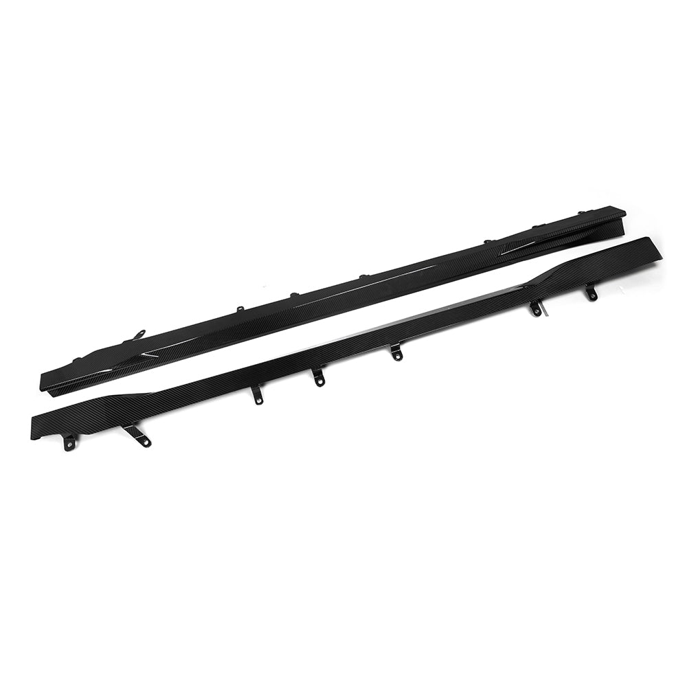 SOOQOO BMW M2 G87 SQ Style Carbon Fiber Side Skirt
