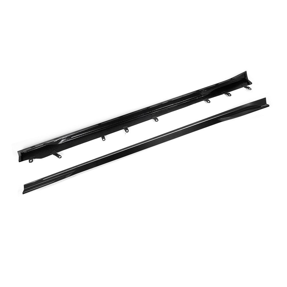 SOOQOO BMW M2 G87 SQ Style Carbon Fiber Side Skirt