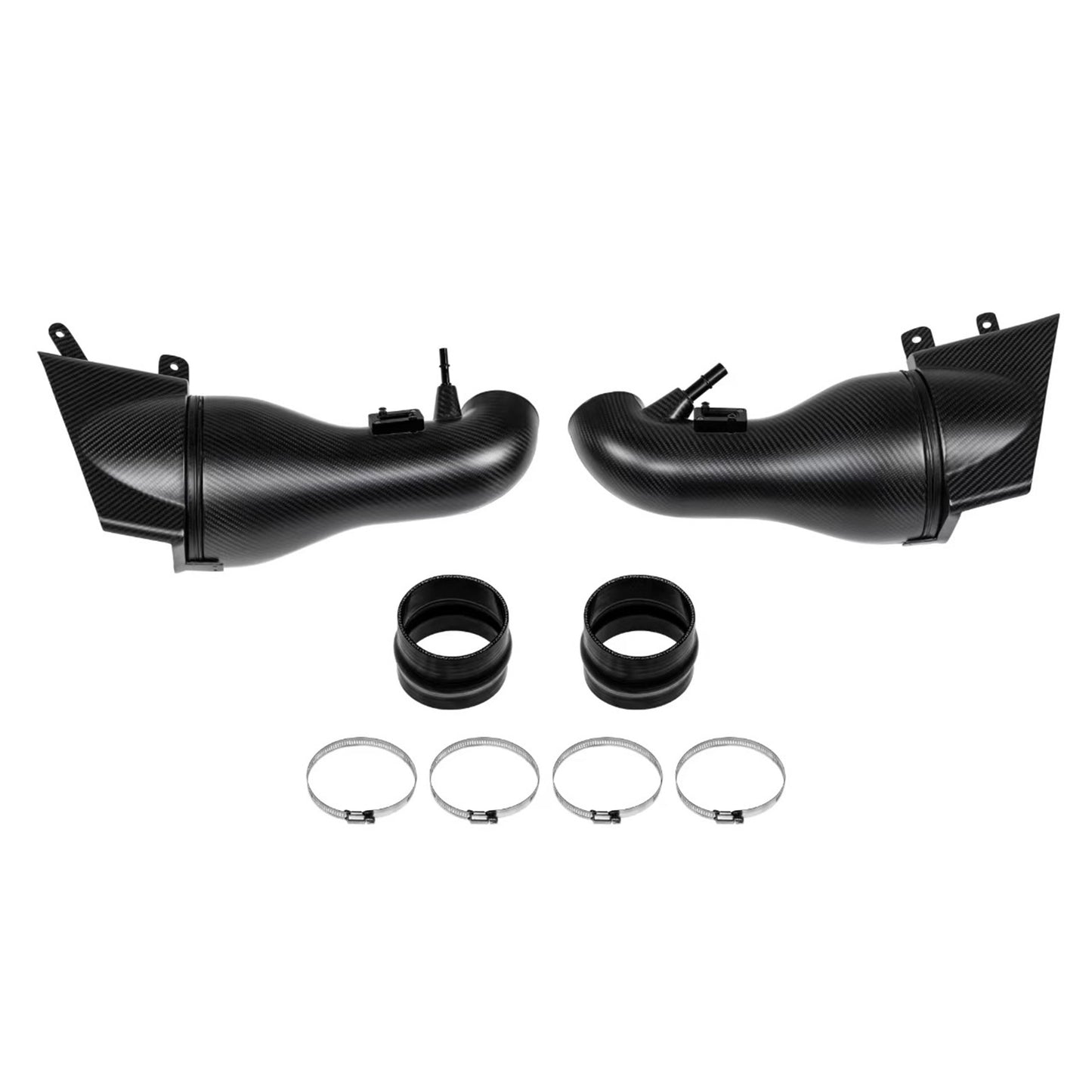 Theten S650 2024+ Mustang Dark Horse 5.0L High-Flow Carbon Fiber Dual Intake System · Image 01