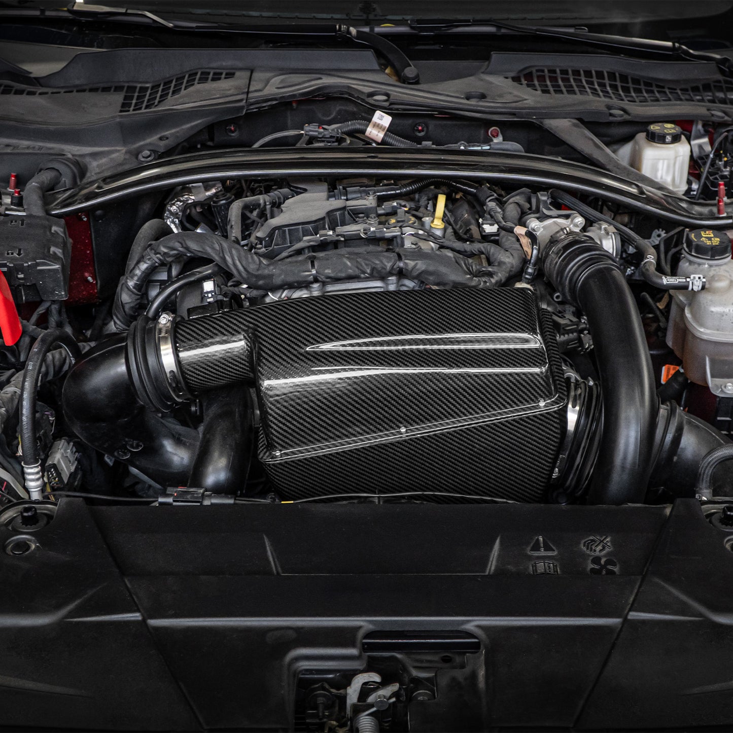Theten 2024+ S650 Mustang EcoBoost 2.3L Carbon Fiber Intake Airbox · Image 03