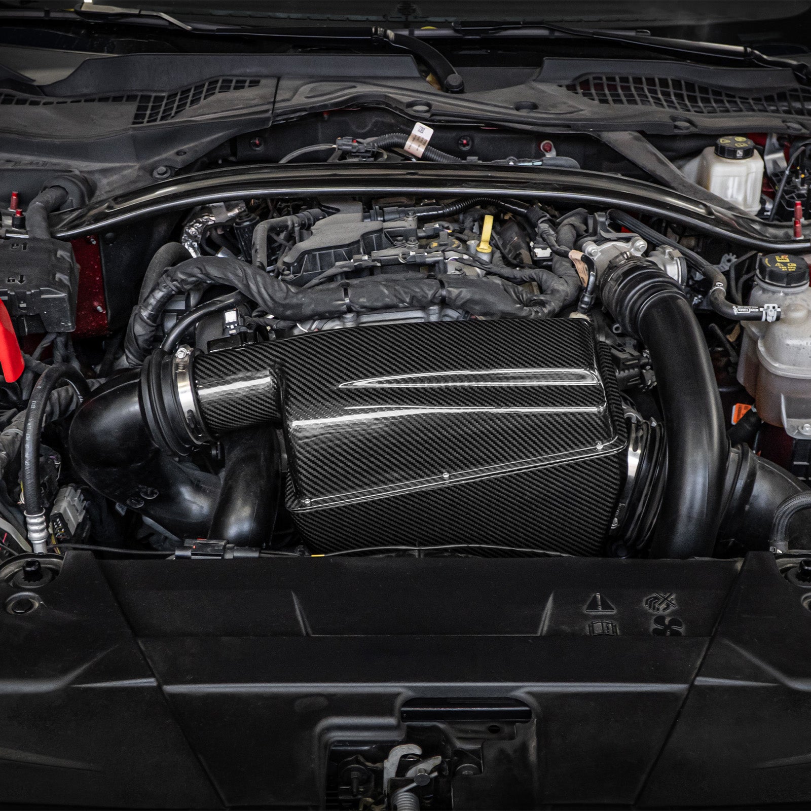 Theten 2024+ S650 Mustang EcoBoost 2.3L Carbon Fiber Intake Airbox · Image 03