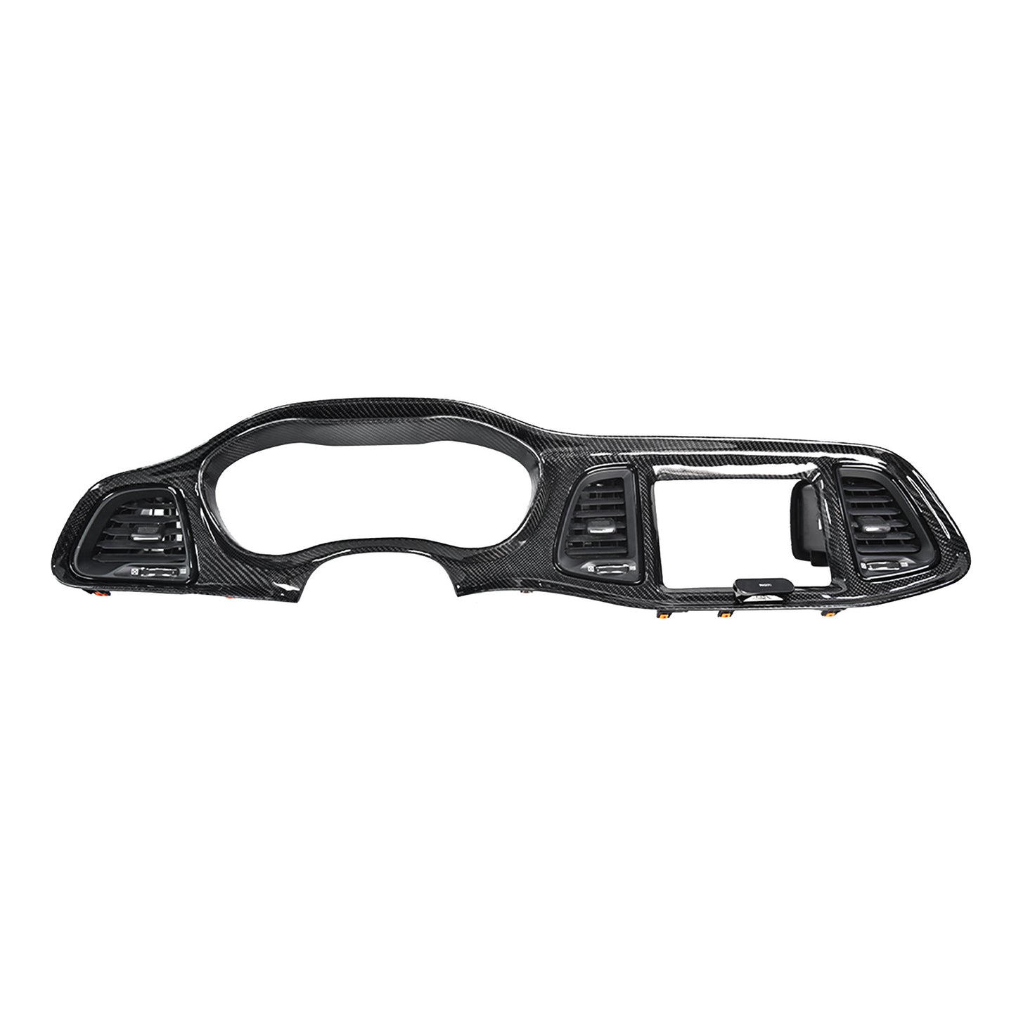THETEN DODGE CHALLENGER 2015-2023 CARBON FIBER Dashboard Trim Panel / Instrument Panel Bezel 2PCS · Image 02