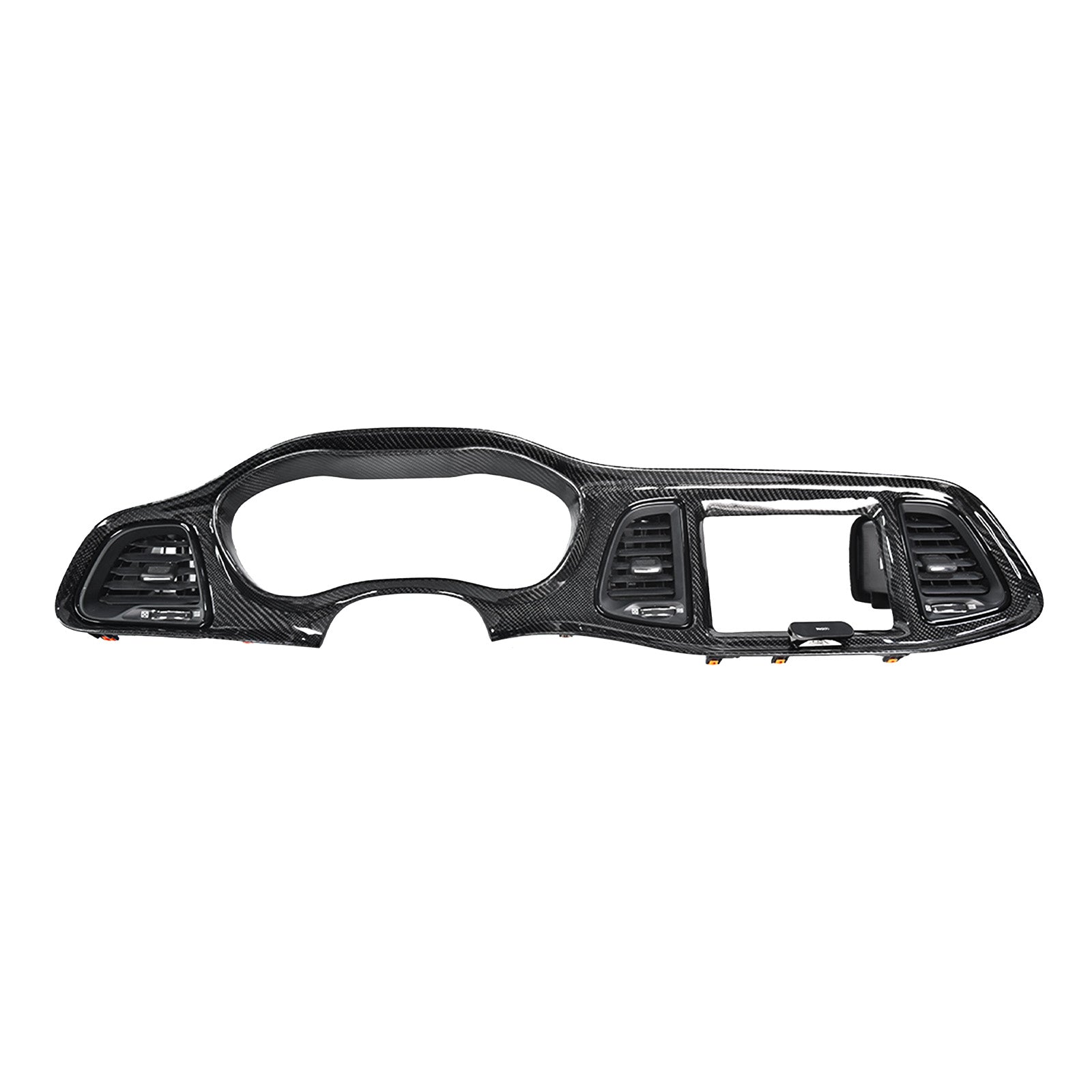THETEN DODGE CHALLENGER 2015-2023 CARBON FIBER Dashboard Trim Panel / Instrument Panel Bezel 2PCS · Image 02