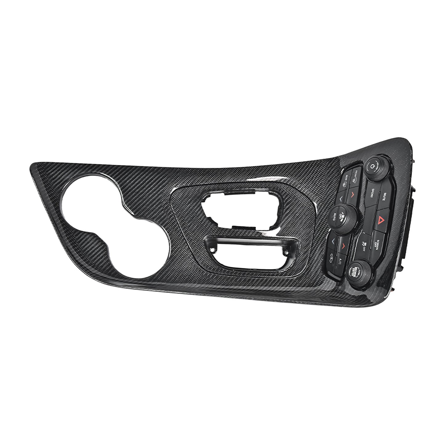 THETEN DODGE CHALLENGER 2015-2023 CARBON FIBER Dashboard Trim Panel / Instrument Panel Bezel 2PCS · Image 03