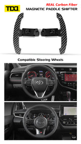 2018-2024 Toyota Camry / Avalon / Corolla Carbon Fiber Magnetic Paddle Shifters