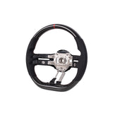 carbon fiber flat bottom steering wheel for mercedes