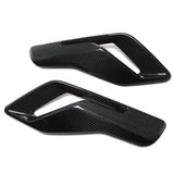 THETEN  2021-2024 FORD F150 RAPTOR ADHESIVE GLOSSY CARBON FIBER AIR VENT LOUVER PANEL 2-PIECE SET