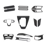 THETEN 2024 MUSTANG CARBON FIBER DECAL INTERIOR KIT (14 PIECES)