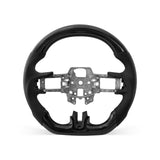 Mustang 2015-2017 steering wheel, Style 02 · HYDRO-DIP · Perforated Leather · Universal Paddle Compatibility