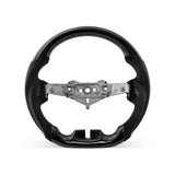 JEEP JK 2011-2018 steering wheel, Style 03 · 3K Gloss Carbon Fiber · Alcantara / Suede · Universal Paddle Compatibility
