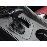 DODGE Challenger 2015-2026 carbon fiber interior trim installed view