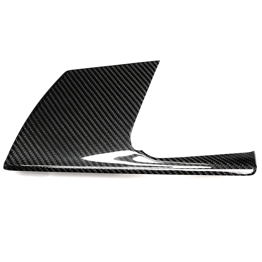 THETEN CORVETTE C8 CARBON FIBER LEFT AIR VENT OUTLET UPPER PANEL