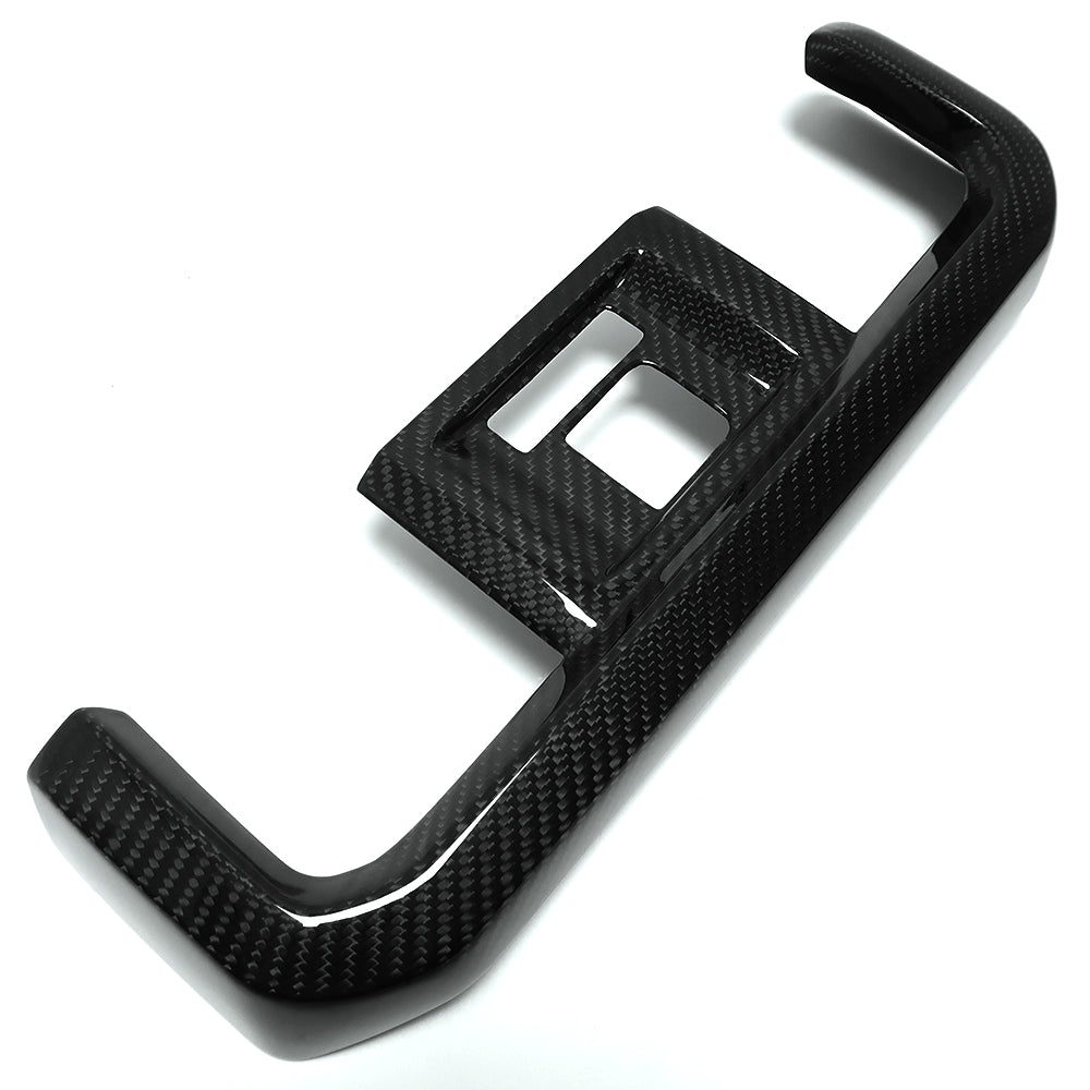 THETEN  2021-2024 FORD F150 RAPTOR ADHESIVE GLOSSY CARBON FIBER   REAR AIR VENT OUTLET PANEL