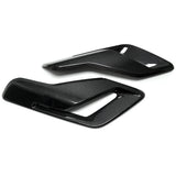 THETEN  2021-2024 FORD F150 RAPTOR ADHESIVE GLOSSY CARBON FIBER AIR VENT LOUVER PANEL 2-PIECE SET