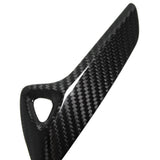 THETEN  CORVETTE C7  CARBON FIBER DOOR HANDLE BUTTON FRAME ADHESIVE GLOSSY FINISH 2-PIECE SET