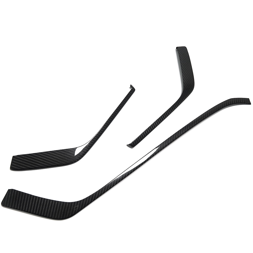 THETEN CORVETTE C8 CARBON FIBER CONTROL DASHBOARD TRIM