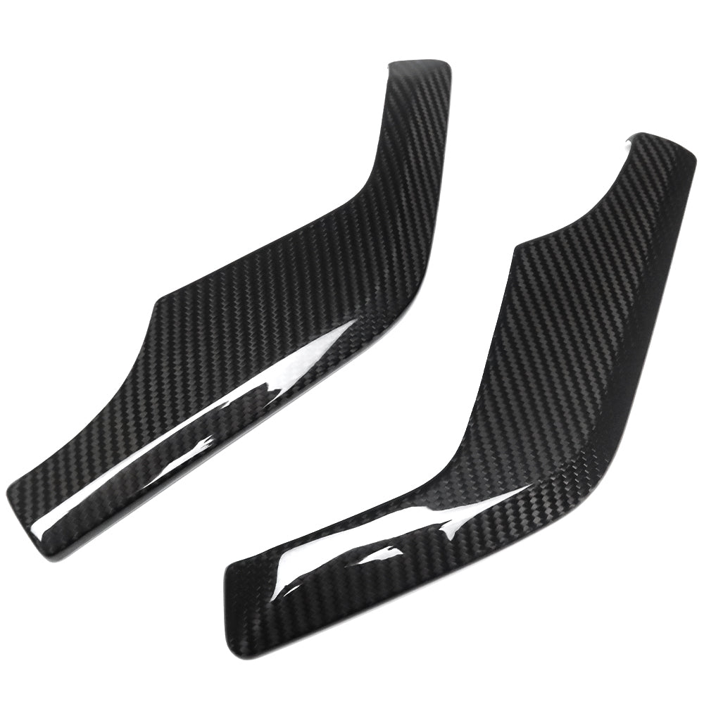 THETEN CORVETTE C8 GLOSS CARBON FIBER DASH SIDE SPEAKER COVER