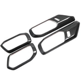 THETEN 2024 FORD BRONCO CARBON FIBER FRONT AND REAR INTERIOR DOOR HANDLE TRIM 4-PIECE SET