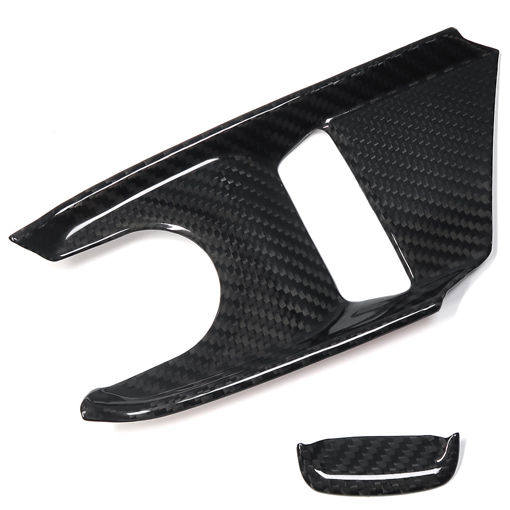 THETEN CORVETTE C8 GLOSS CARBON FIBER GEAR SHIFT KNOB BASE COVER