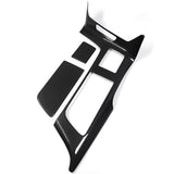 THETEN  CORVETTE C7   CARBON FIBER CENTER CONSOLE PANEL (LARGE) + CIGARETTE LIGHTER COVER + CUP HOLDER COVER 3-PIECE SET
