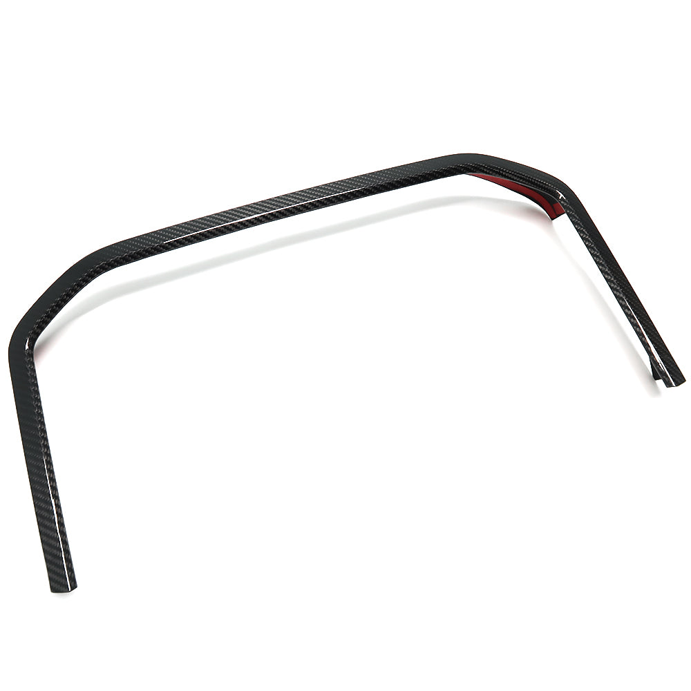 THETEN  2021-2024 FORD F150 RAPTOR ADHESIVE GLOSSY CARBON FIBER   CENTER CONSOLE NAVIGATION FRAME