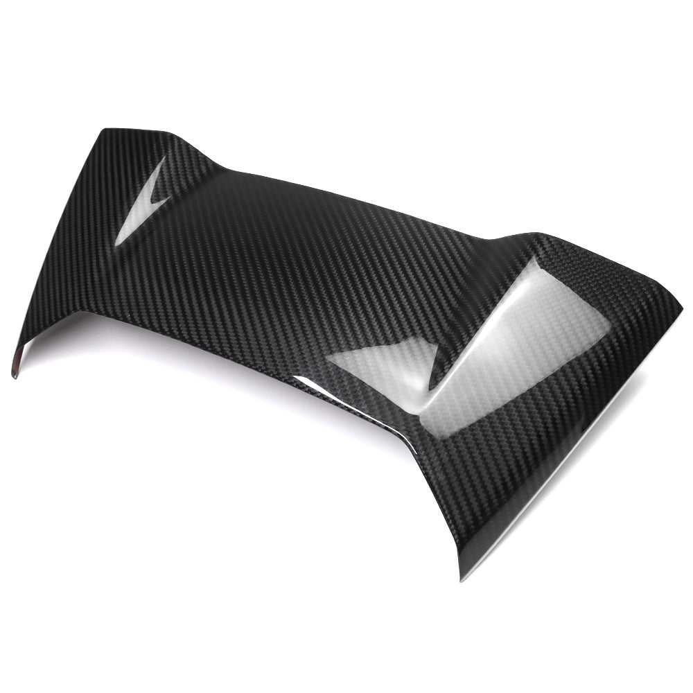 THETEN CORVETTE C8 GLOSS CARBON FIBER REAR SEAT SPEAKER TOP PANEL /WATERFALL UPPER SPEAKER PANEL