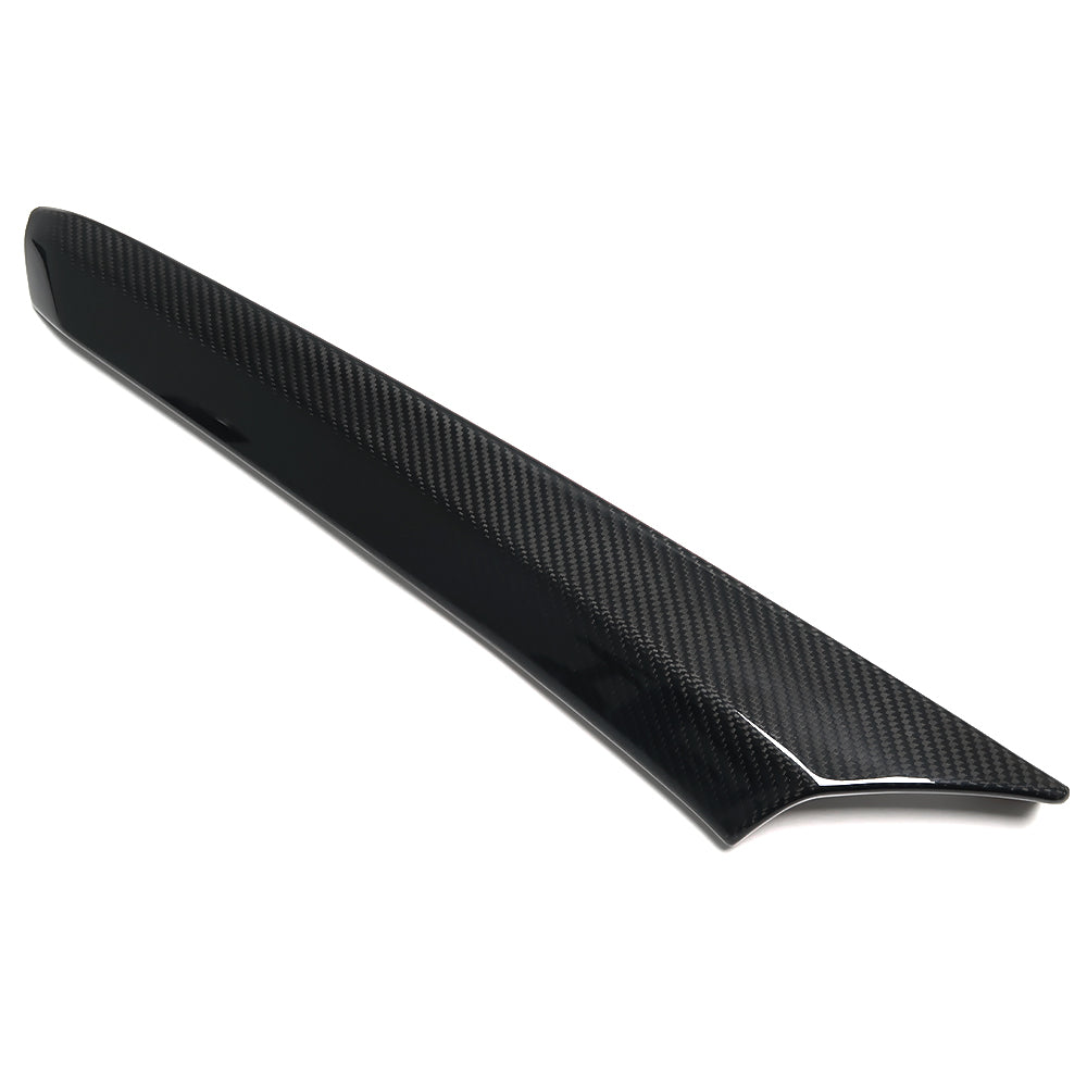 THETEN CORVETTE C8 CARBON FIBER CENTRAL CONSOLE RH ABOVE BLACK