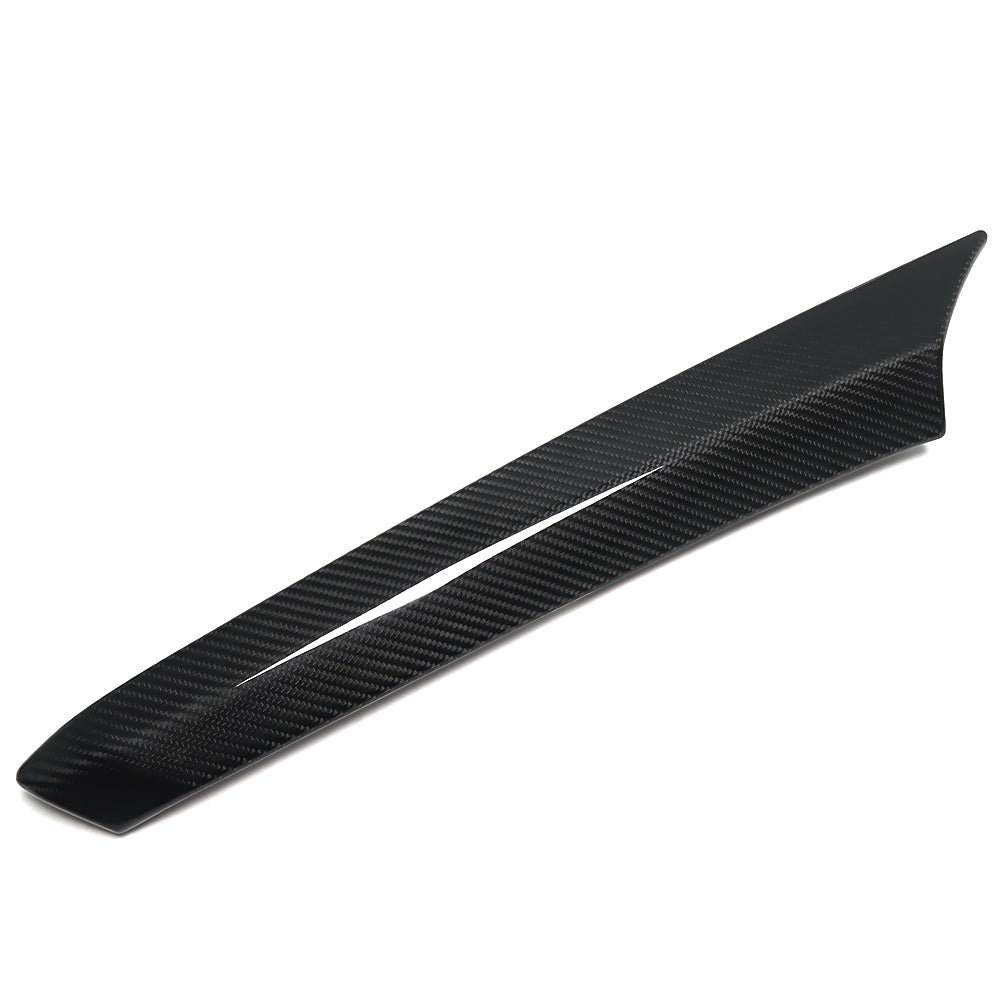 THETEN CORVETTE C8 CARBON FIBER CENTRAL CONSOLE RH ABOVE BLACK