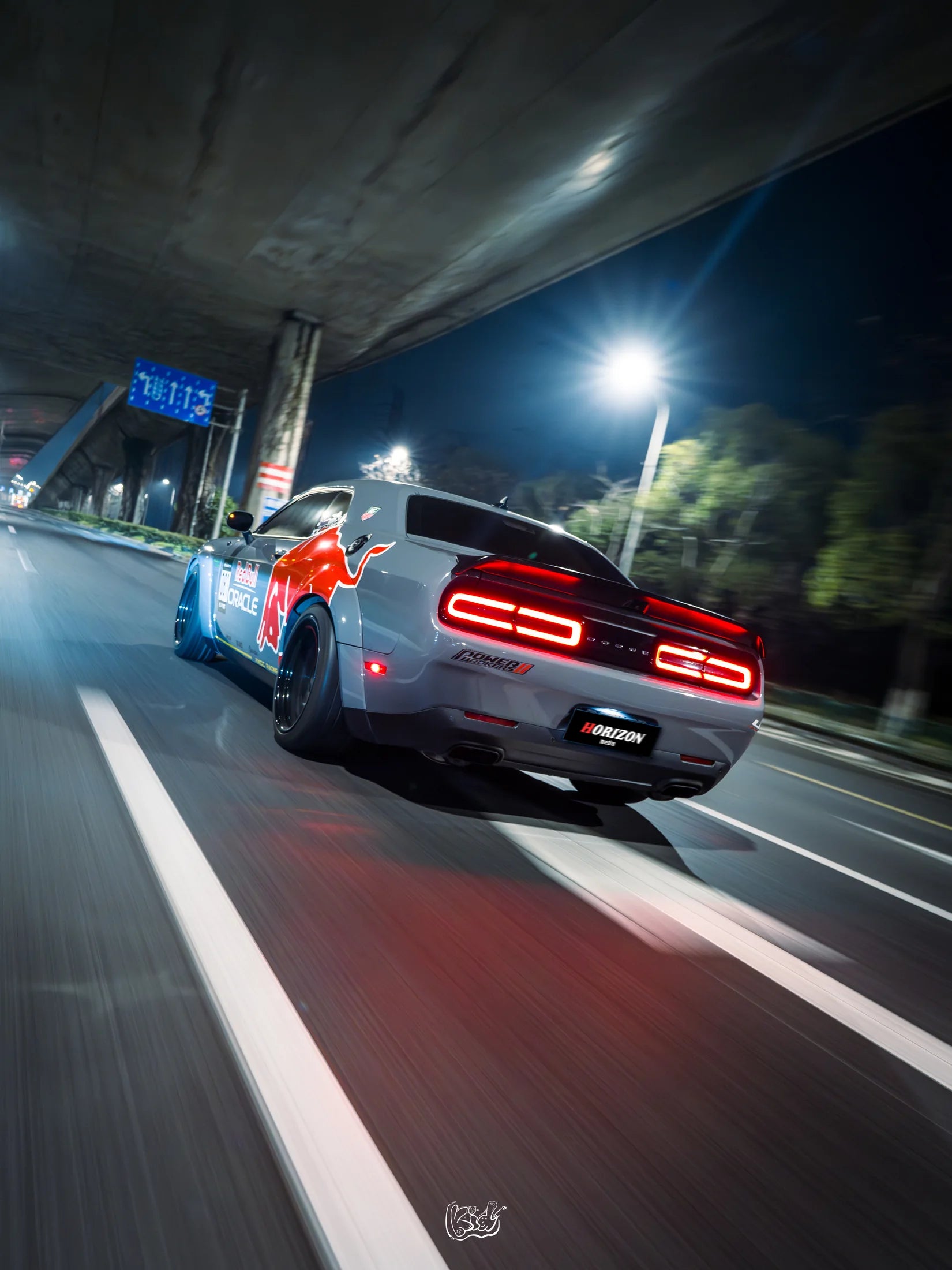 Dodge Challenger detail build photo
