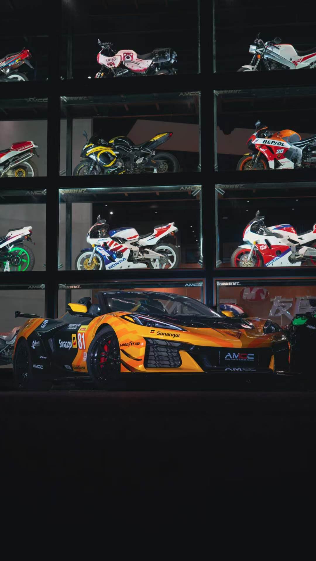 Chevrolet Corvette performance build showroom photo